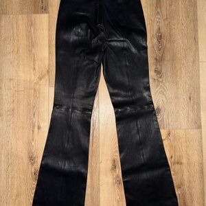 Rag & Bone Black Knit Waistband Pants